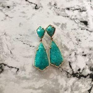 Kendra Scott retired Carie Earrings in turquoise